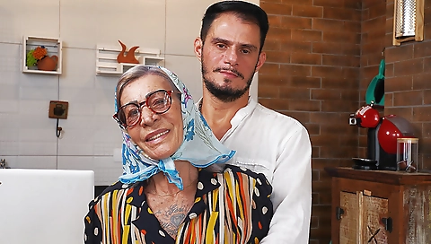 78 Years old grandma rough ass fucked