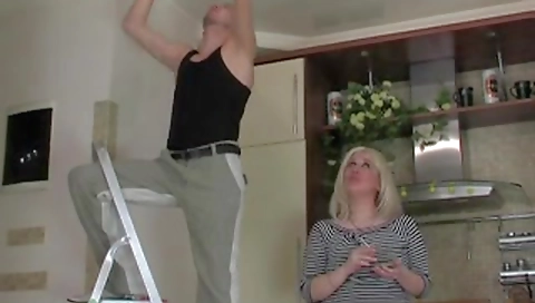 Hot Older Euro Cougar Suck and Fuck