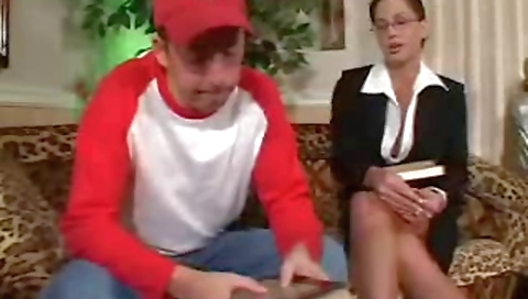 The student 18+ drilled his breasty teacher.By PornApocalypse