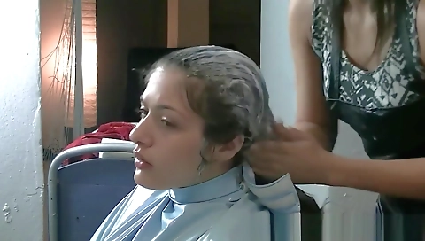 extreme hair-wash then dry then wash again