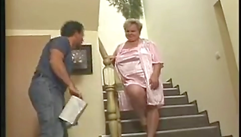 Granny gets fucked as a punishment